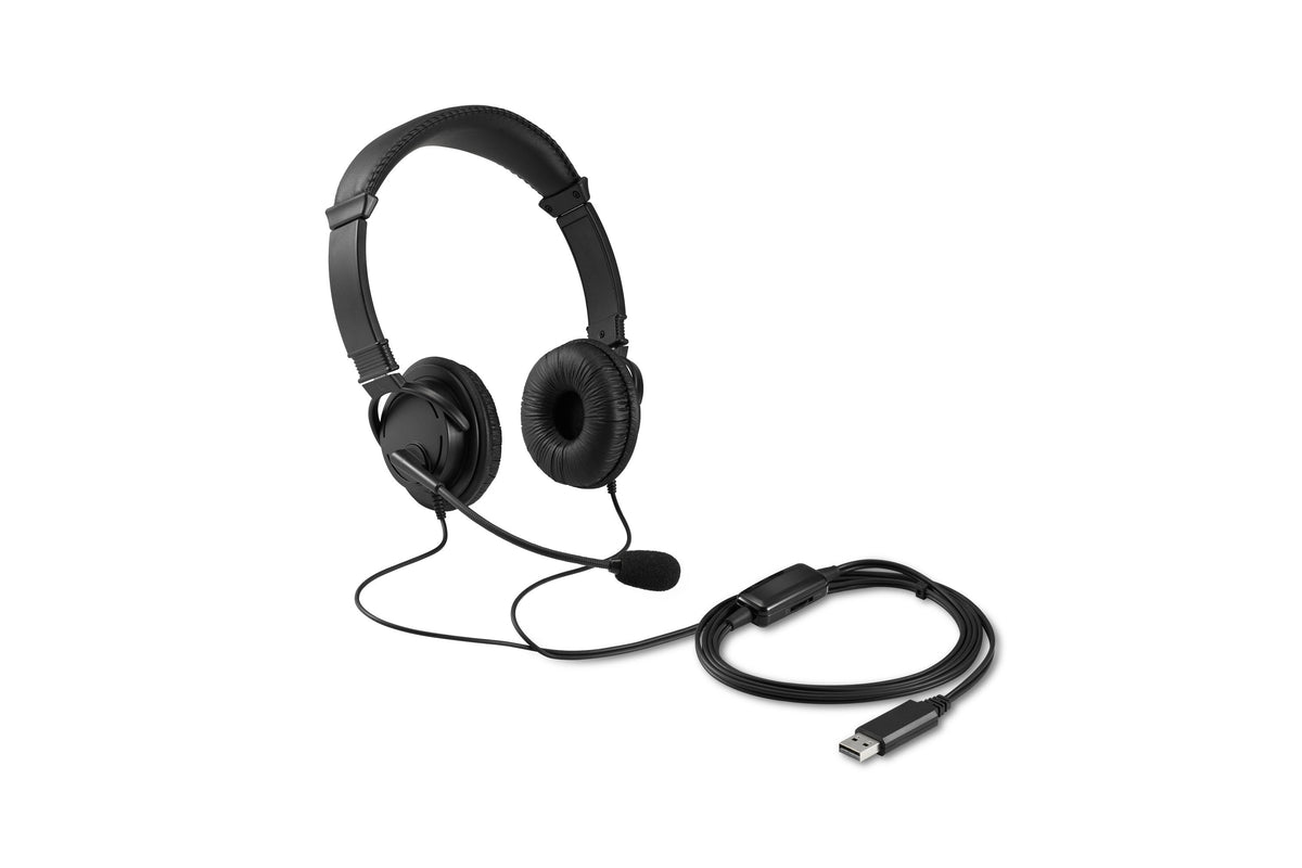 USB Hi Fi Headphones with Mic and Volume Control